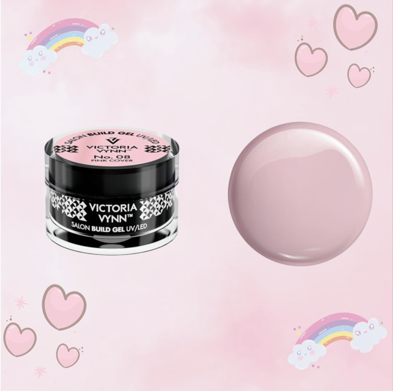 Victoria Vynn – Salon Build Gel N°08 "Pink Cover"- 30ml