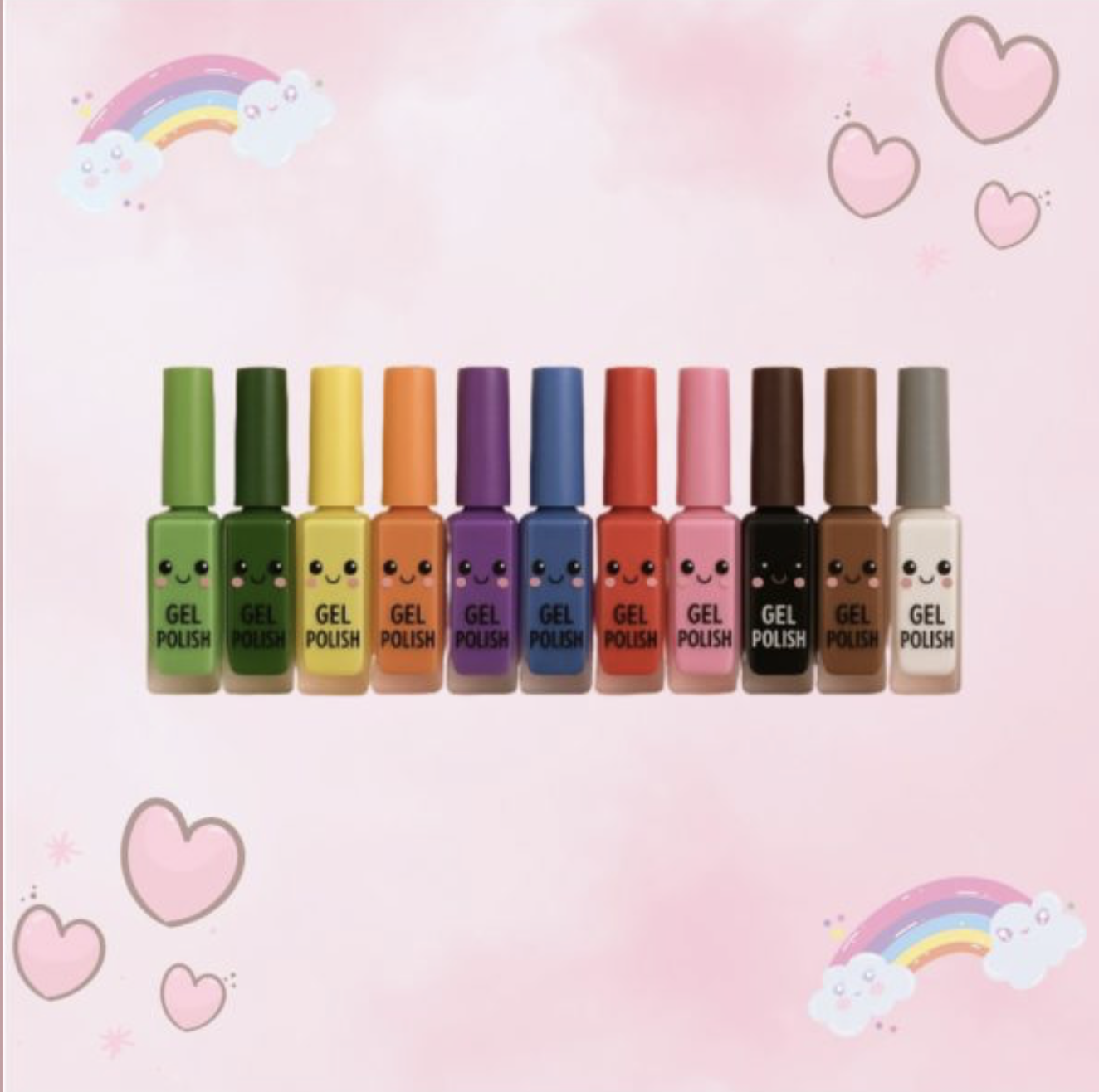 Gel Polish - Couleurs primaires